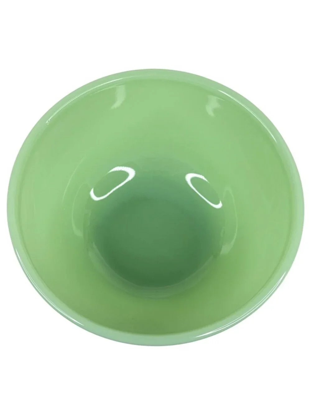 VTG Fire King Jadeite Mixing Bowl 6 Inch Marked #11 Ovenware USA Green 3